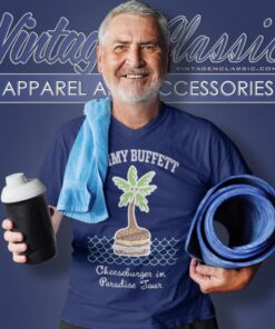 Jimmy Buffett Cheeseburger In Paradise Tour V Neck TShirt