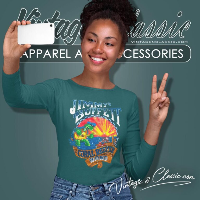 Jimmy Buffett Coral Reefer Band Long Sleeve Tee Jimmy Buffett Coral Reefer Band Long Sleeve Tee