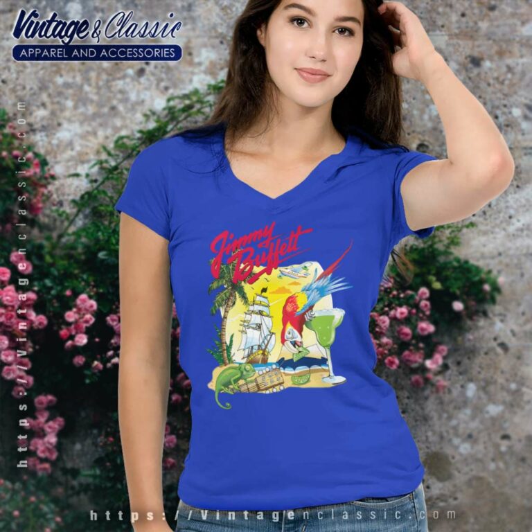 Jimmy Buffett Country Comfort V Neck TShirt Jimmy Buffett Country Comfort V Neck TShirt