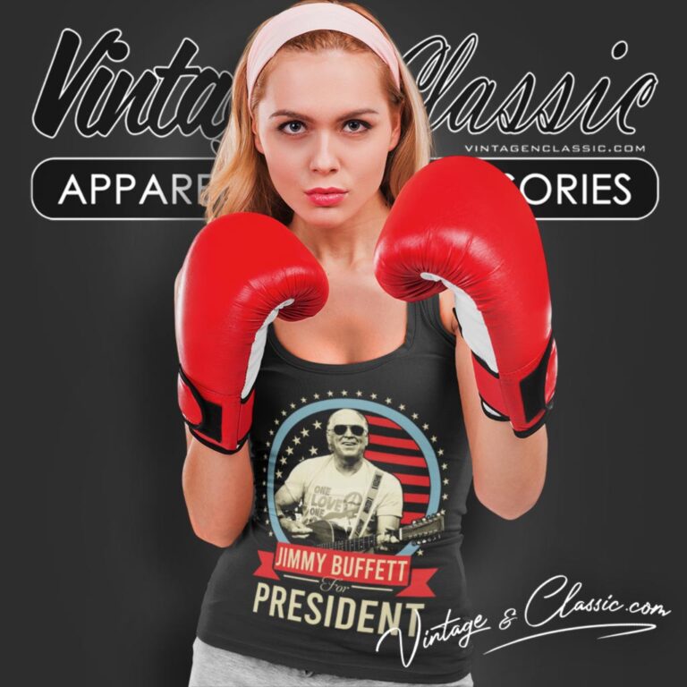 Jimmy Buffett For President Tank Top Racerback Jimmy Buffett For President Tank Top Racerback