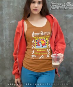 Jimmy Buffett Havana Daydreamin Shirt Coral Reefer Band 1997 Concert Tour 4 Jimmy Buffett Havana Daydreamin Shirt Coral Reefer Band 1997 Concert Tour Tank Top Racerback