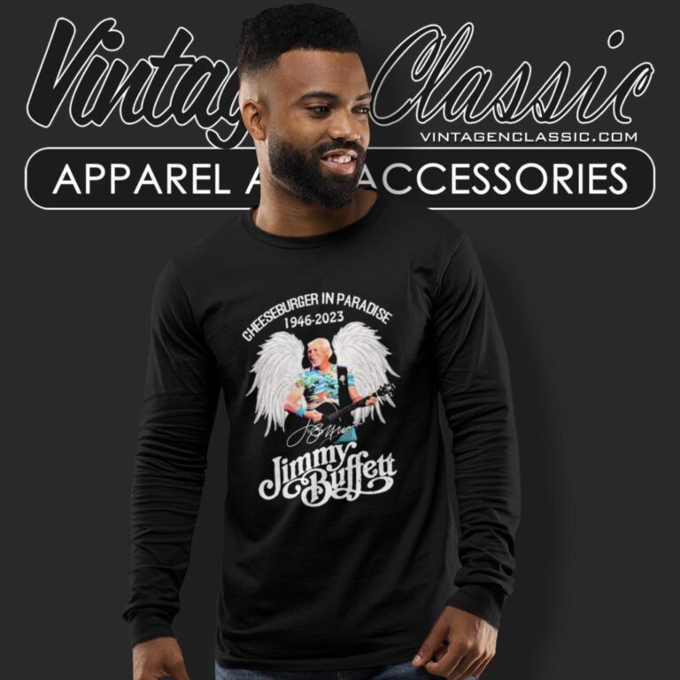 Jimmy Buffett In Paradise Long Sleeve Tee Jimmy Buffett In Paradise Long Sleeve Tee