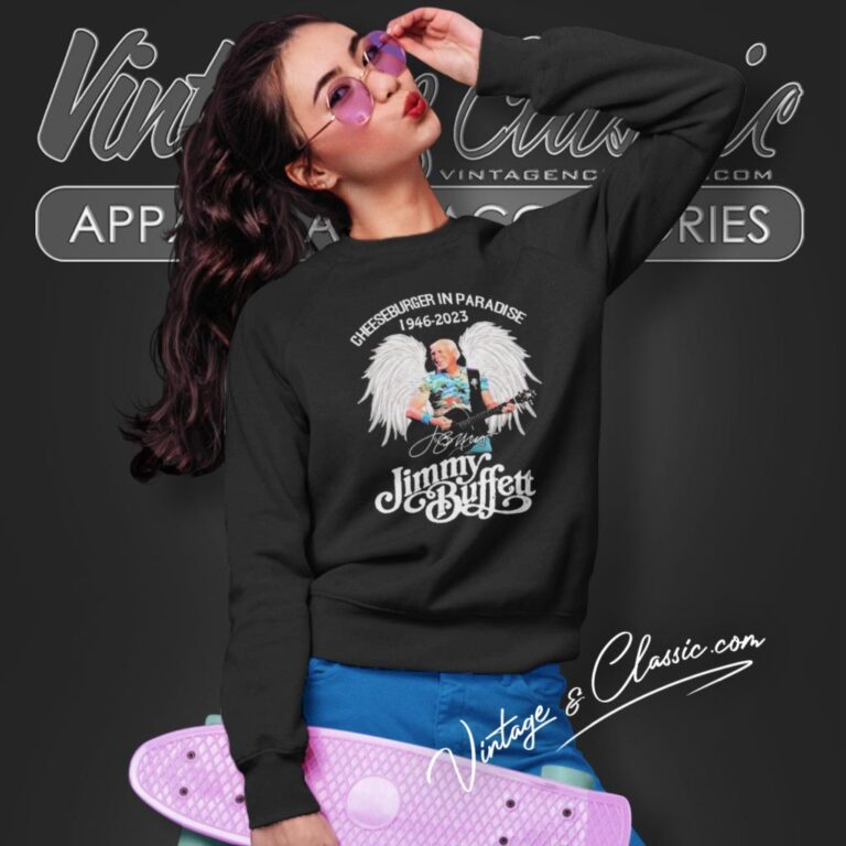 Jimmy Buffett In Paradise Sweatshirt Jimmy Buffett In Paradise Sweatshirt