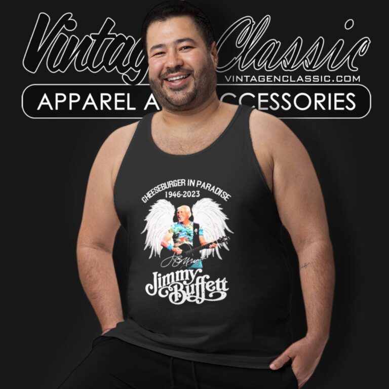 Jimmy Buffett In Paradise Tank Top Racerback Jimmy Buffett In Paradise Tank Top Racerback