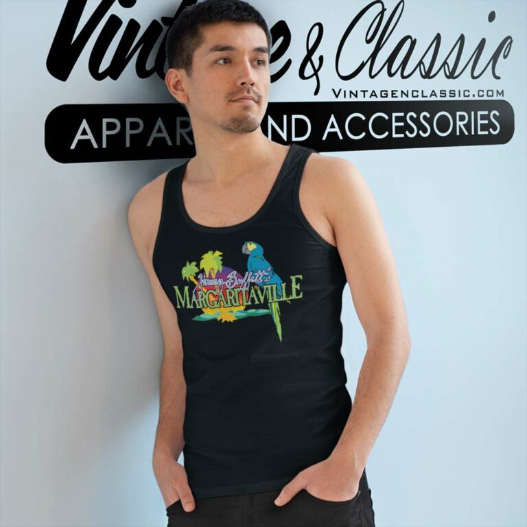 Jimmy Buffett Margaritaville Tank Top Racerback Jimmy Buffett Margaritaville Tank Top Racerback
