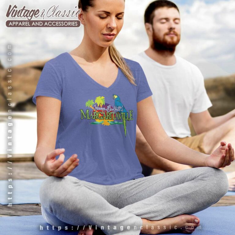Jimmy Buffett Margaritaville V Neck TShirt Jimmy Buffett Margaritaville V Neck TShirt