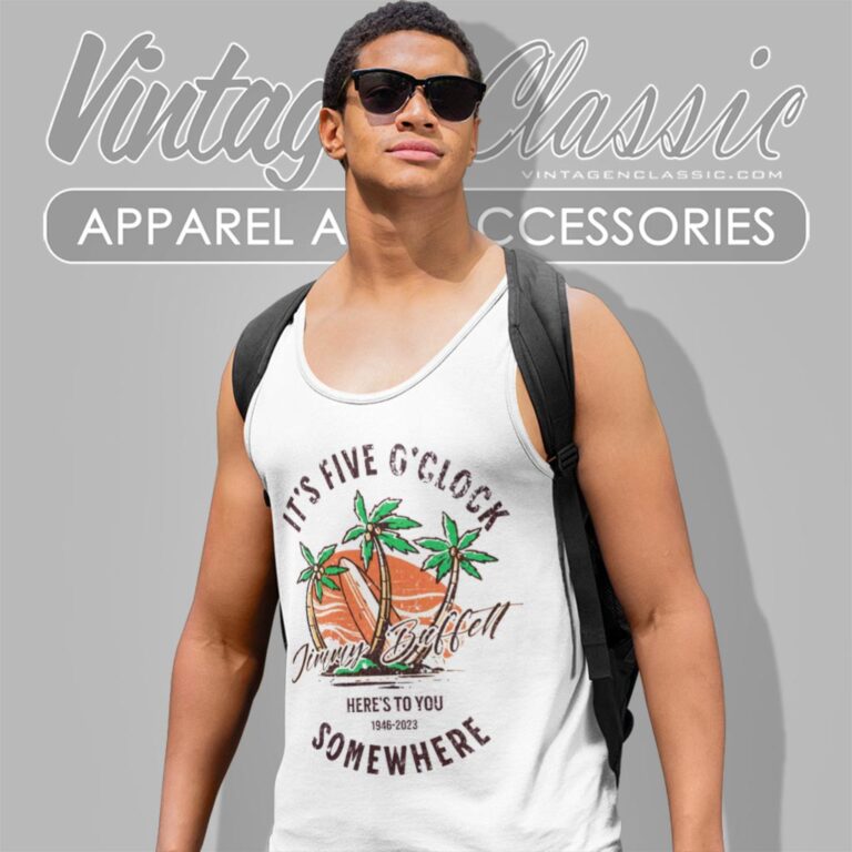 Jimmy Buffett Memorial 1946 2023 Tank Top Racerback Jimmy Buffett Memorial 1946 2023 Tank Top Racerback