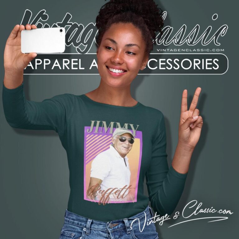 Jimmy Buffett Remembering Long Sleeve Tee Jimmy Buffett Remembering Long Sleeve Tee