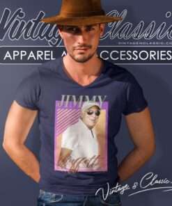 Jimmy Buffett Remembering V Neck TShirt