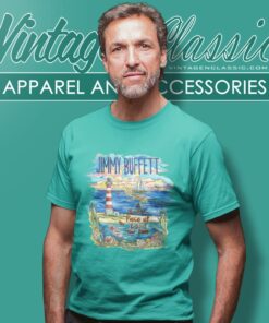 Jimmy Buffett Shirt A Salty Piece Of Land Tour 2005 T Shirt