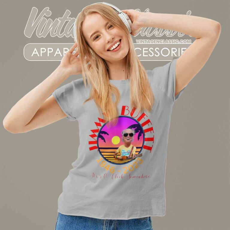 Jimmy Buffett Shirt Its 5 Oclock Some Where Women TShirt Jimmy Buffett Shirt Its 5 Oclock Some Where Women TShirt