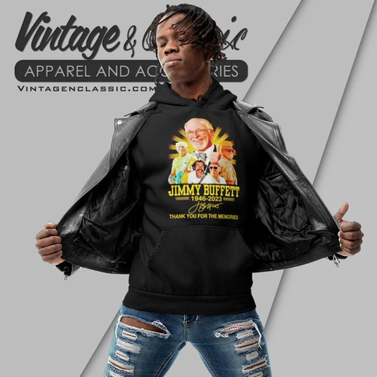 Jimmy Buffett Shirt Signature Thank You For The Memories Hoodie Jimmy Buffett Shirt Signature Thank You For The Memories Hoodie