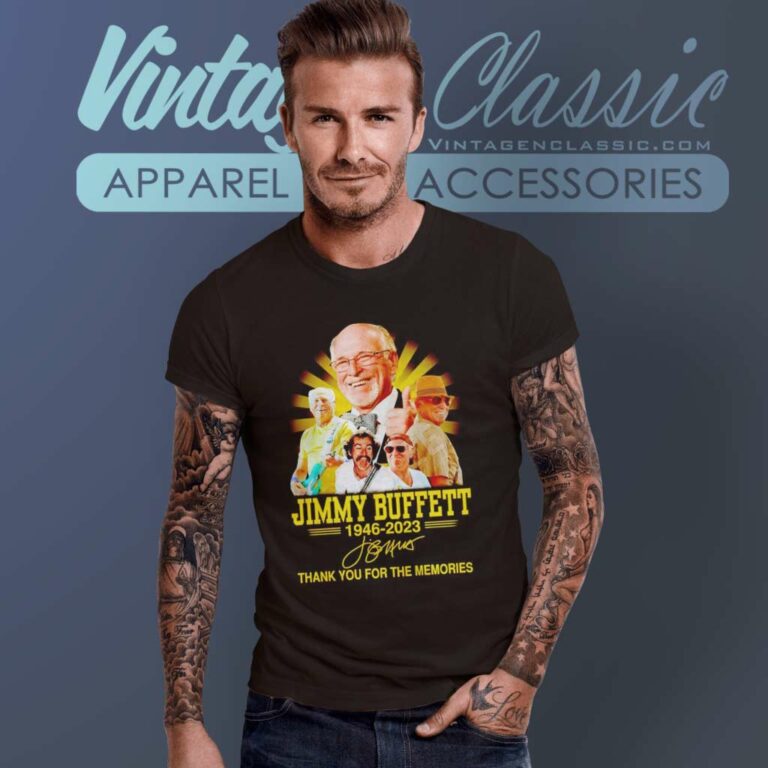 Jimmy Buffett Shirt Signature Thank You For The Memories T Shirt Jimmy Buffett Shirt Signature Thank You For The Memories T Shirt