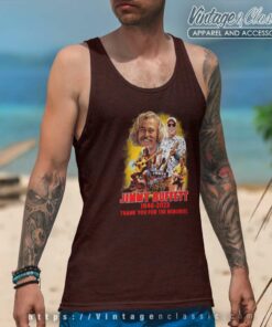 Jimmy Buffett Shirt Thank You For The Memories Signature Tank Top Racerback