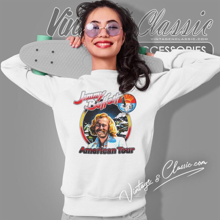 Jimmy Buffett Volcano American Tour Sweatshirt Jimmy Buffett Volcano American Tour Sweatshirt