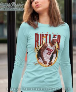 Jimmy Butler 22 Basketball Proplayer Signature Long Sleeve Tee