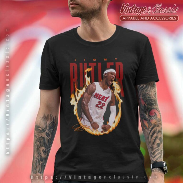 Jimmy Butler 22 Basketball Proplayer Signature T Shirt Jimmy Butler 22 Basketball Proplayer Signature T Shirt