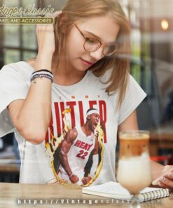 Jimmy Butler 22 Basketball Proplayer Signature Women TShirt