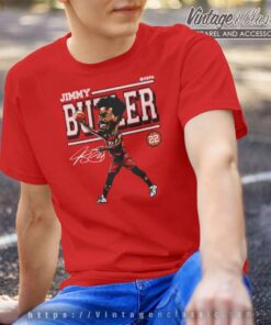 Jimmy Butler Cartoon Signature Miami Heat T Shirt