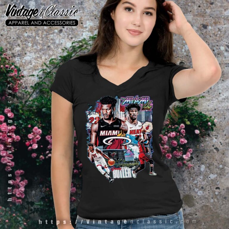 Jimmy Butler Miami Heat Basketball V Neck Jimmy Butler Miami Heat Basketball V Neck