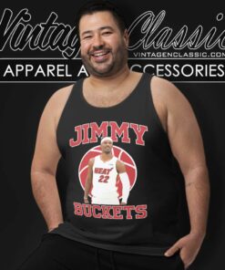 Jimmy Butler Miami Heat Shirt Jimmy Buckets Tank Top Racerback