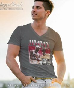 Jimmy Butler Miami Heat Vintage Nba V Neck TShirt