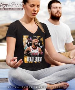 Jimmy Butler Milwaukee Vs Miami Heat V Neck TShirt