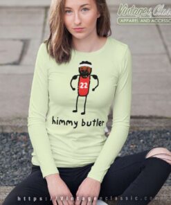 Jimmy Butler Nba Paint Long Sleeve Tee
