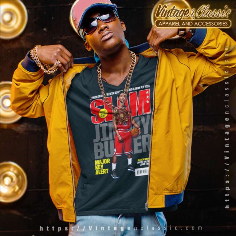 Jimmy Butler Playoff Slam Cover V Neck TShirt Jimmy Butler Playoff Slam Cover V Neck TShirt