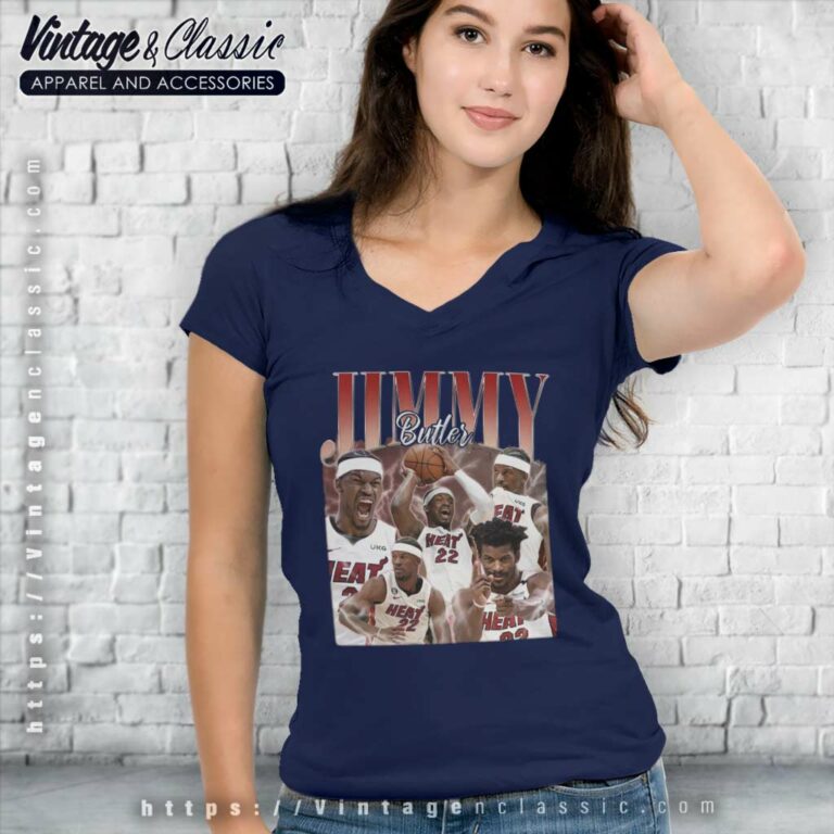 Jimmy Butler Shirt Miam Basketball Team Sport Lover Gift V Neck TShirt Jimmy Butler Shirt Miam Basketball Team Sport Lover Gift V Neck TShirt