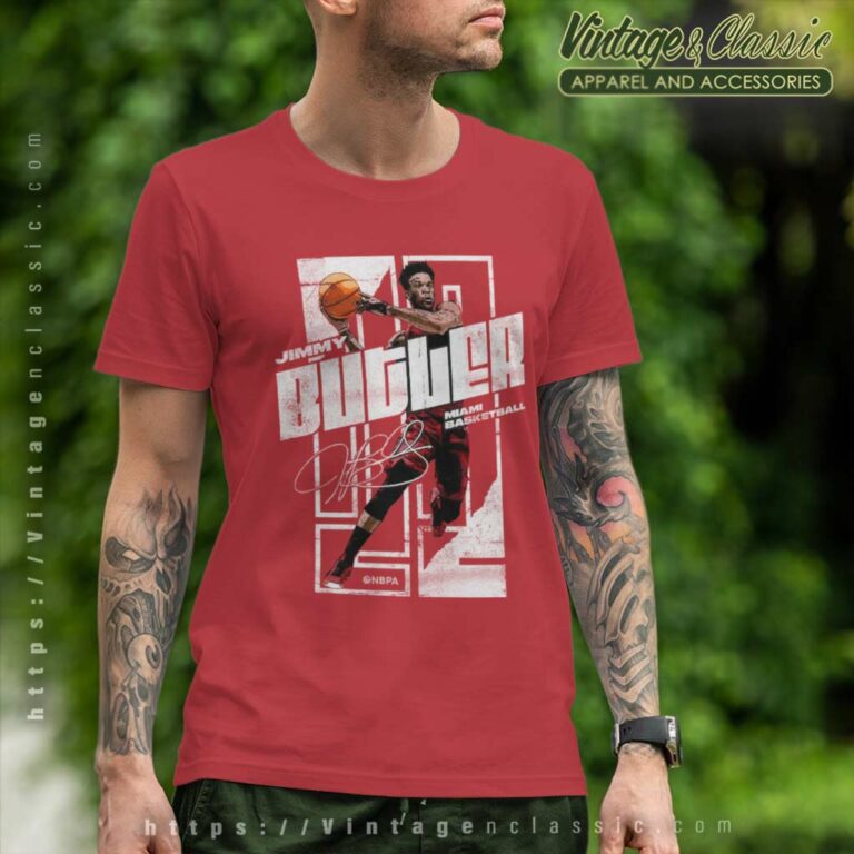 Jimmy Butler Signature Shirt Nbpa Miami Heat Logo T Shirt Jimmy Butler Signature Shirt Nbpa Miami Heat Logo T Shirt