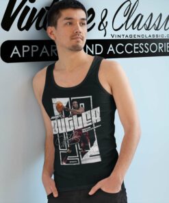 Jimmy Butler Signature Shirt Nbpa Miami Heat Logo Tank Top Racerback