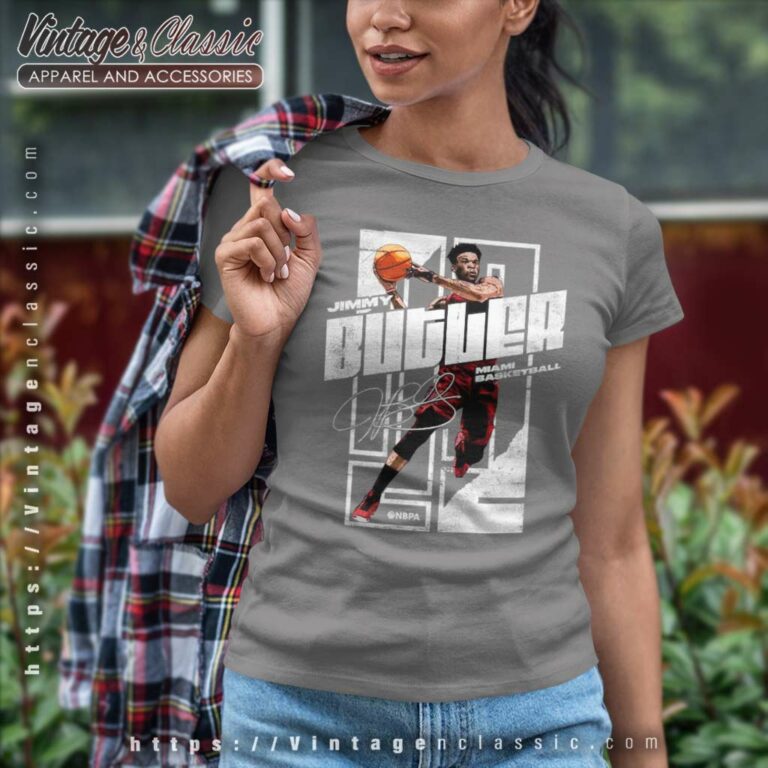 Jimmy Butler Signature Shirt Nbpa Miami Heat Logo Women TShirt Jimmy Butler Signature Shirt Nbpa Miami Heat Logo Women TShirt