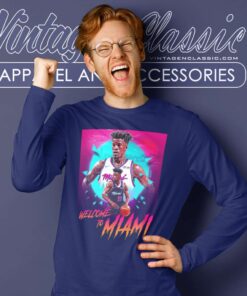 Jimmy Butler Welcome To Miami Long Sleeve Tee