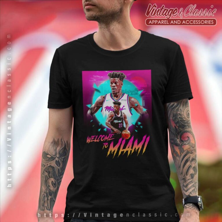 Jimmy Butler Welcome To Miami T Shirt Jimmy Butler Welcome To Miami T Shirt