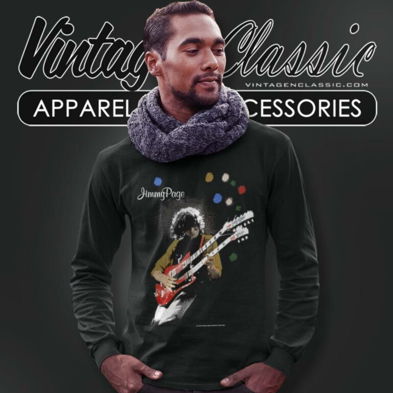 Jimmy Page 1985 The Firm Long Sleeve Tee Jimmy Page 1985 The Firm Long Sleeve Tee