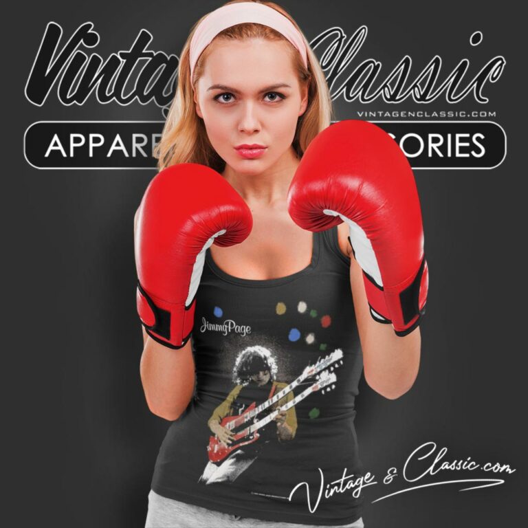 Jimmy Page 1985 The Firm Tank Top Racerback Jimmy Page 1985 The Firm Tank Top Racerback