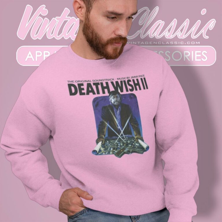 Jimmy Page Death Wish Ii Sweatshirt Jimmy Page Death Wish Ii Sweatshirt