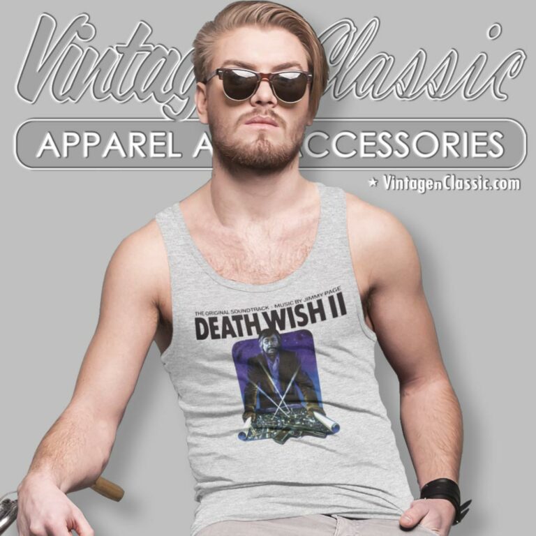 Jimmy Page Death Wish Ii Tank Top Racerback Jimmy Page Death Wish Ii Tank Top Racerback