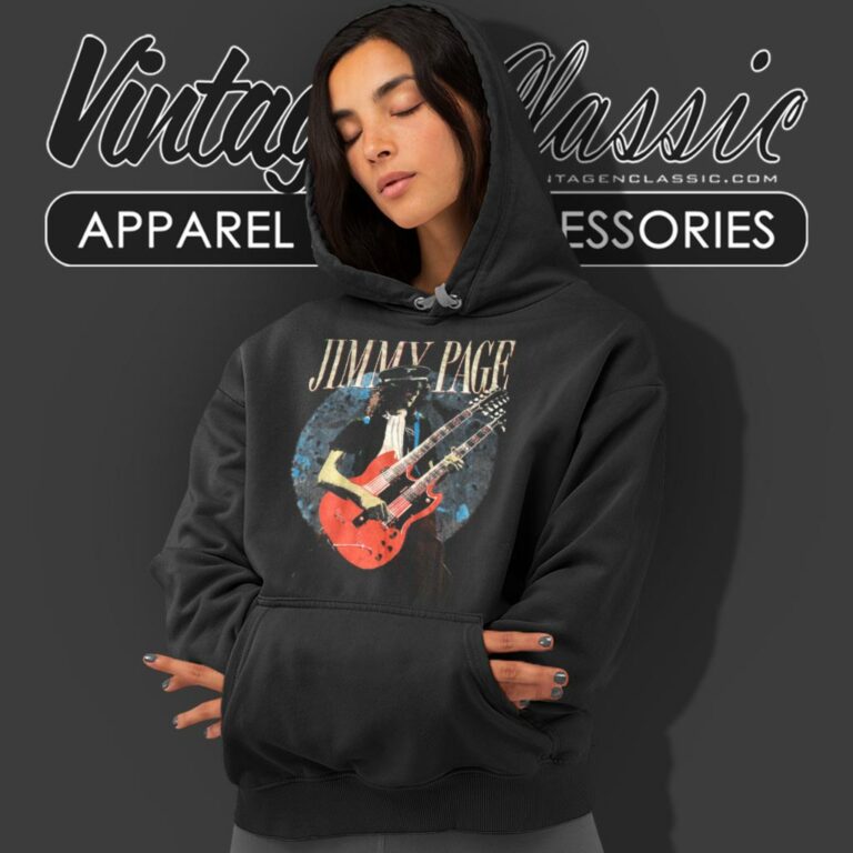 Jimmy Page Guitar Concert Hoodie Jimmy Page Guitar Concert Hoodie