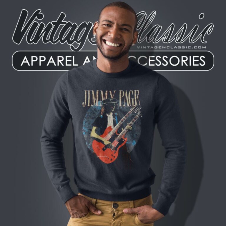 Jimmy Page Guitar Concert Sweatshirt Jimmy Page Guitar Concert Sweatshirt