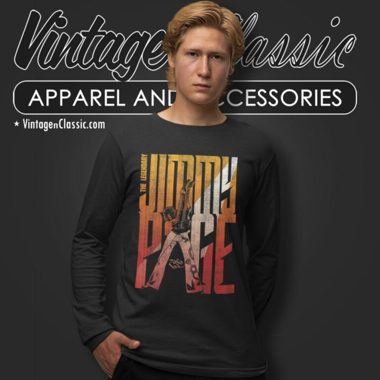 Jimmy Page Legendary Long Sleeve Tee Jimmy Page Legendary Long Sleeve Tee