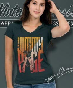 Jimmy Page Legendary V Neck TShirt