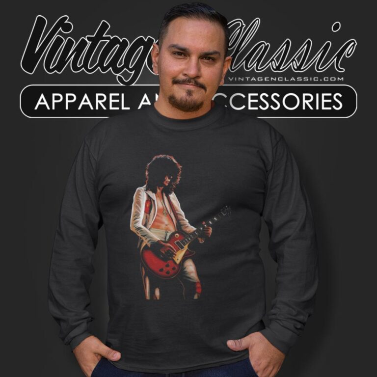 Jimmy Page Live In Concert Long Sleeve Tee Jimmy Page Live In Concert Long Sleeve Tee