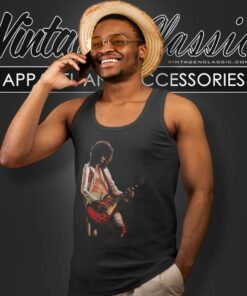 Jimmy Page Live In Concert Tank Top Racerback