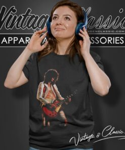 Jimmy Page Live In Concert Women T Shirt
