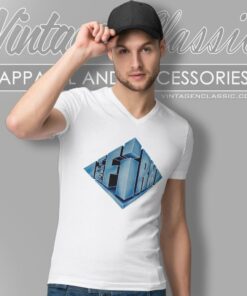 Jimmy Page Logo V Neck TShirt