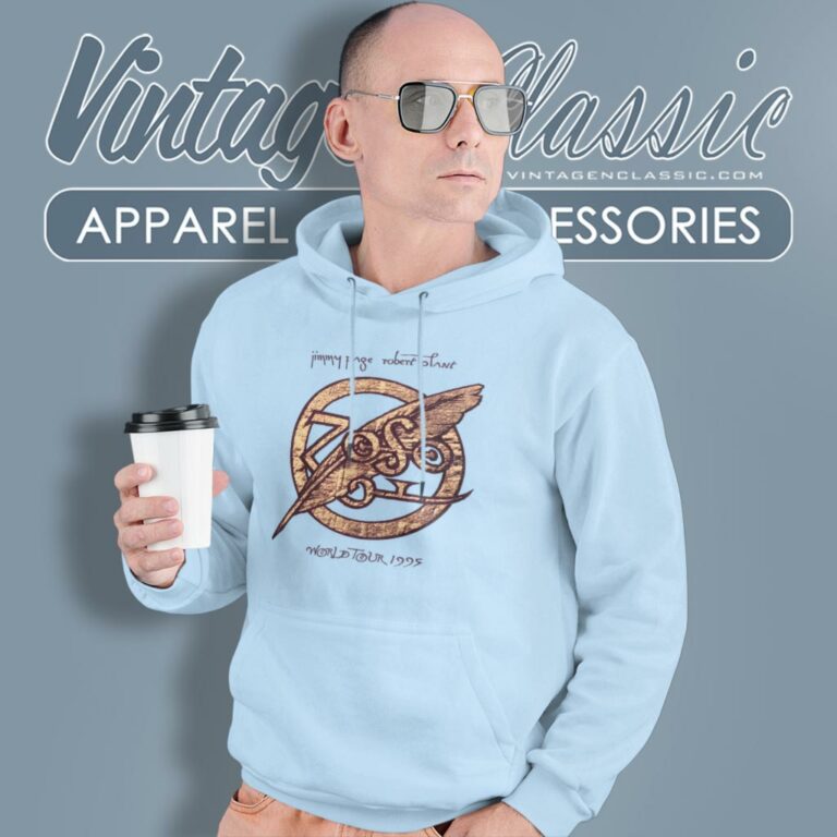 Jimmy Page Robert Plant Tour Hoodie Jimmy Page Robert Plant Tour Hoodie