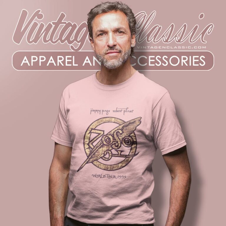 Jimmy Page Robert Plant Tour T Shirt Jimmy Page Robert Plant Tour T Shirt