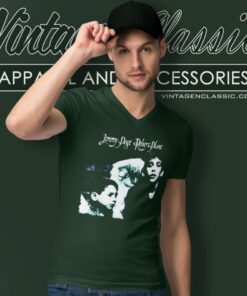 Jimmy Page Robert Plant V Neck TShirt